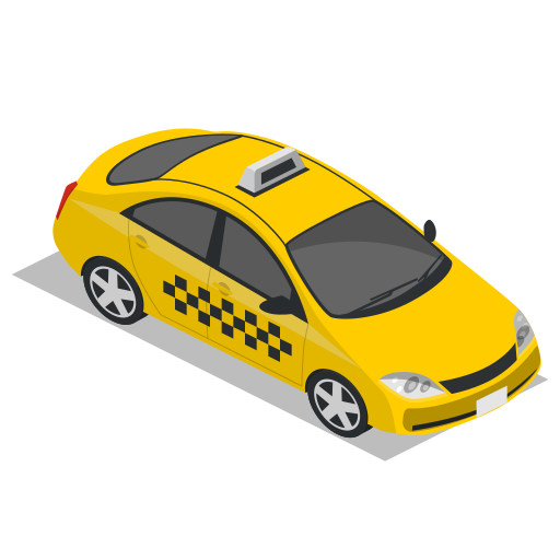 Car, public transport, taxi, vehicle icon